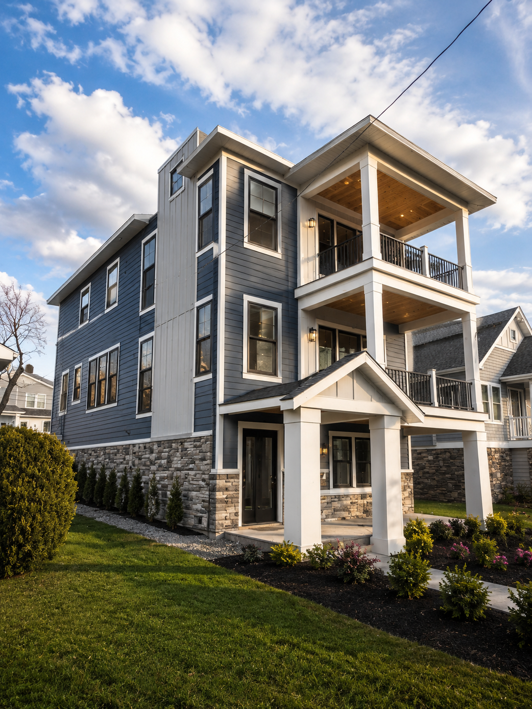 Moorestown roof framing — completed